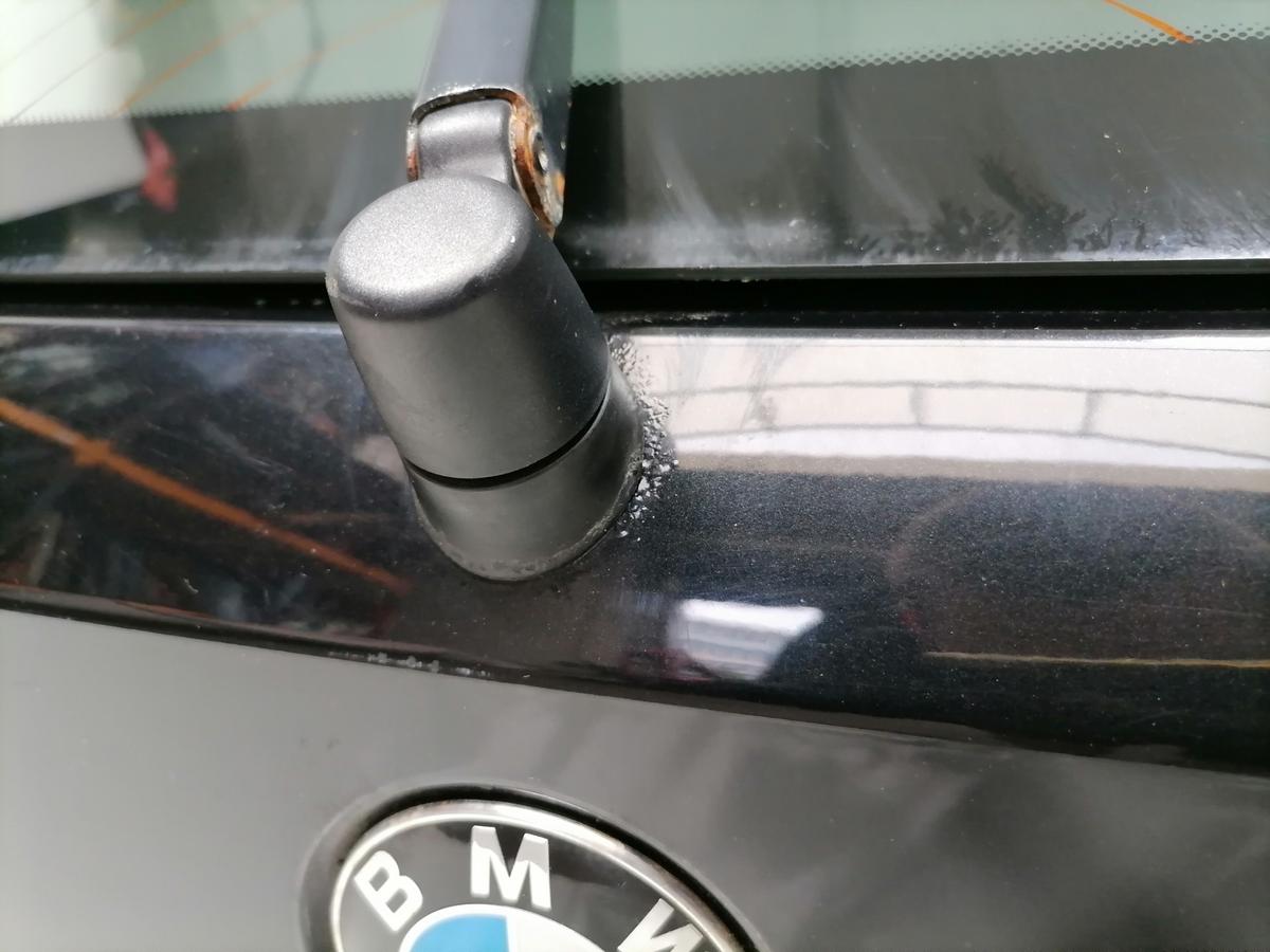BMW X1 E84 original Heckklappe mit Heckscheibe 475 Blacksapphire Bj.2013